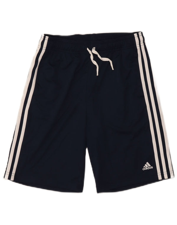 Adidas Boys Aeroready Sports Shorts 13-14 år Navy Blue Polyester