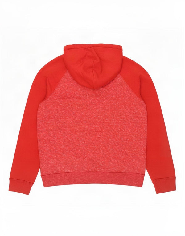 Hollister Herre grafisk hættetrøje Jumper Medium Rød Flecked Bomuld
