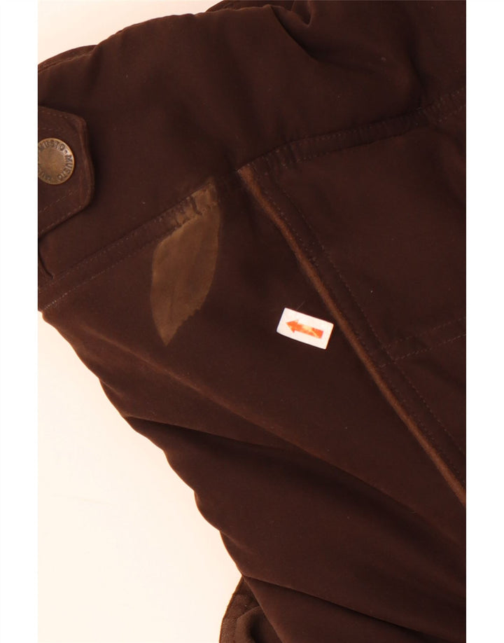 Musto Womens Polstret Gilet UK 16 Large Brown Polyester