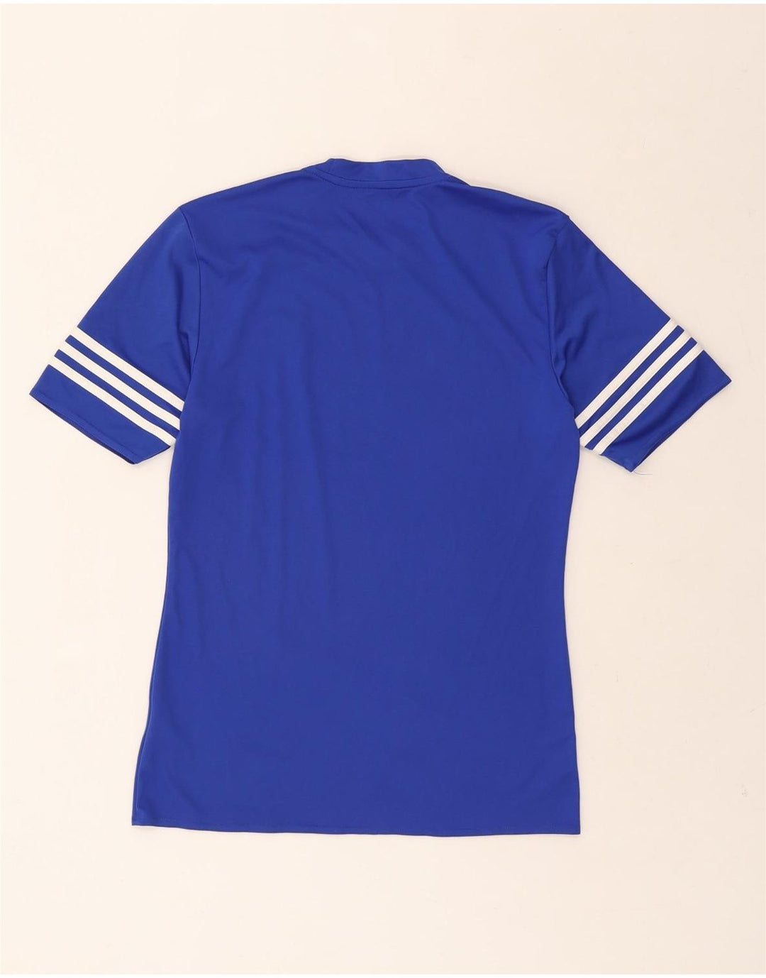 ADIDAS Mens Climalite T-Shirt Top Small Blue Polyester Vintage Adidas and Second-Hand Adidas from Messina Hembry 