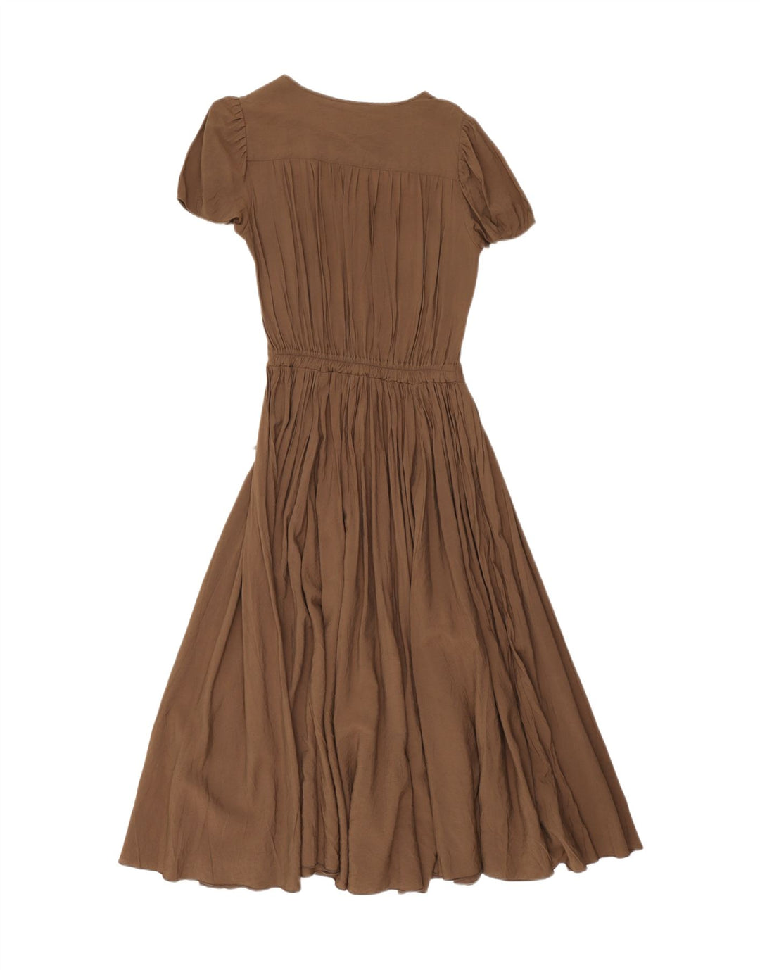 La Madeleine Dame Maxikjole UK 14 Stor Brun