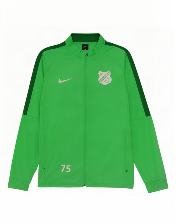 Nike Herre Dri Fit Grafisk træningsdragt Topjakke Stor Grøn Colourblock