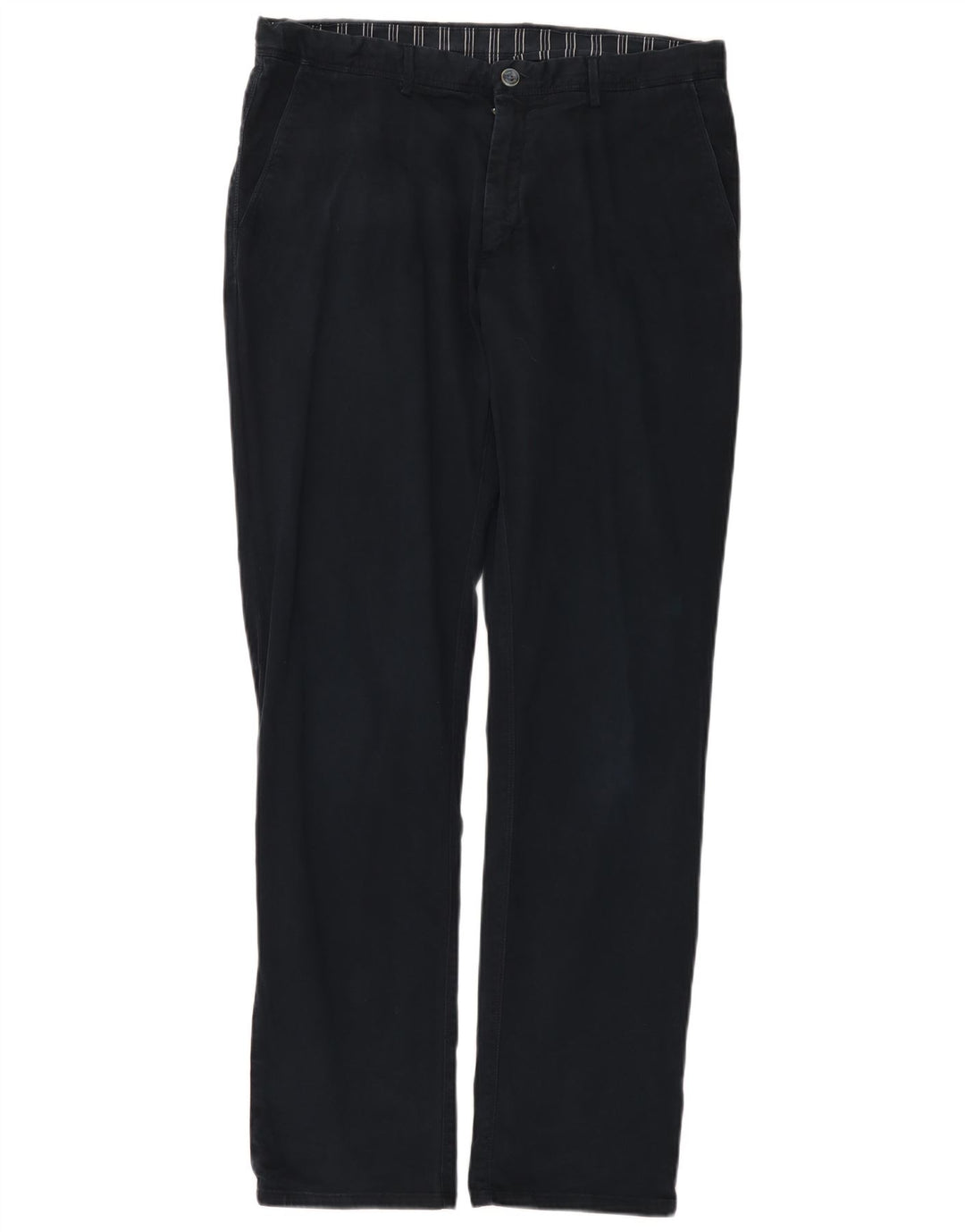 MASSIMO DUTTI Herre Chinobukser EU 44 Large W34 L32 Marineblå