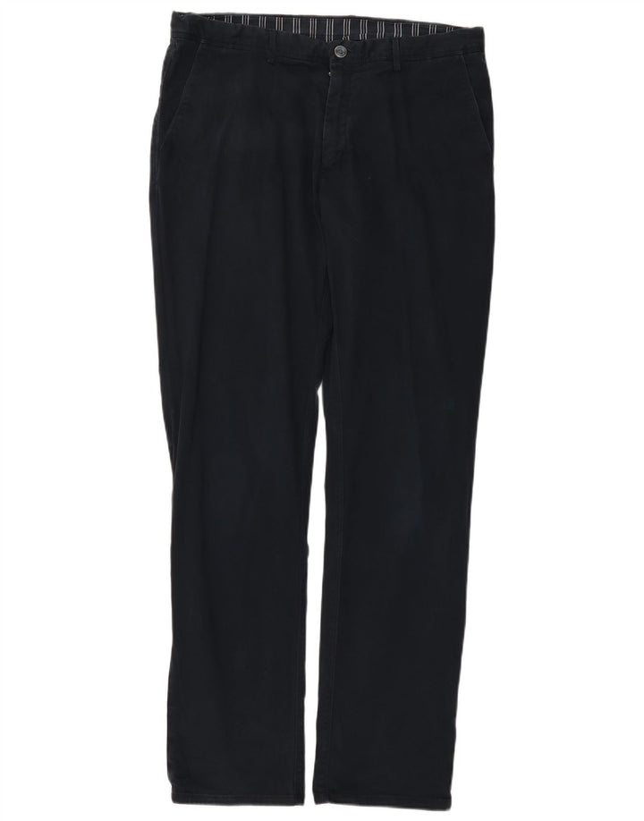 MASSIMO DUTTI Herre Chinobukser EU 44 Large W34 L32 Marineblå