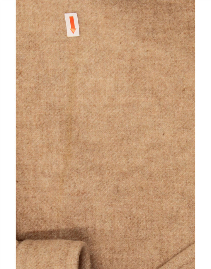 Zara Dame Loose Fit Overfrakke UK 6 XS Beige