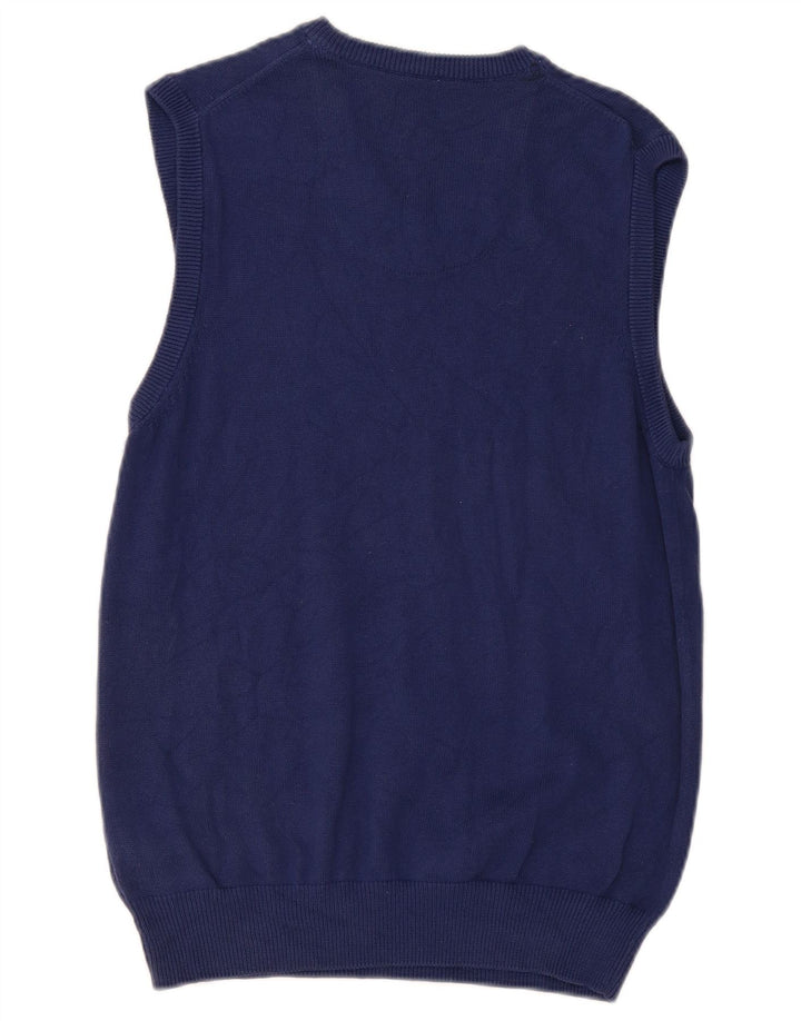 Marks & Spencer herrevest tanktop lille marineblå bomuld