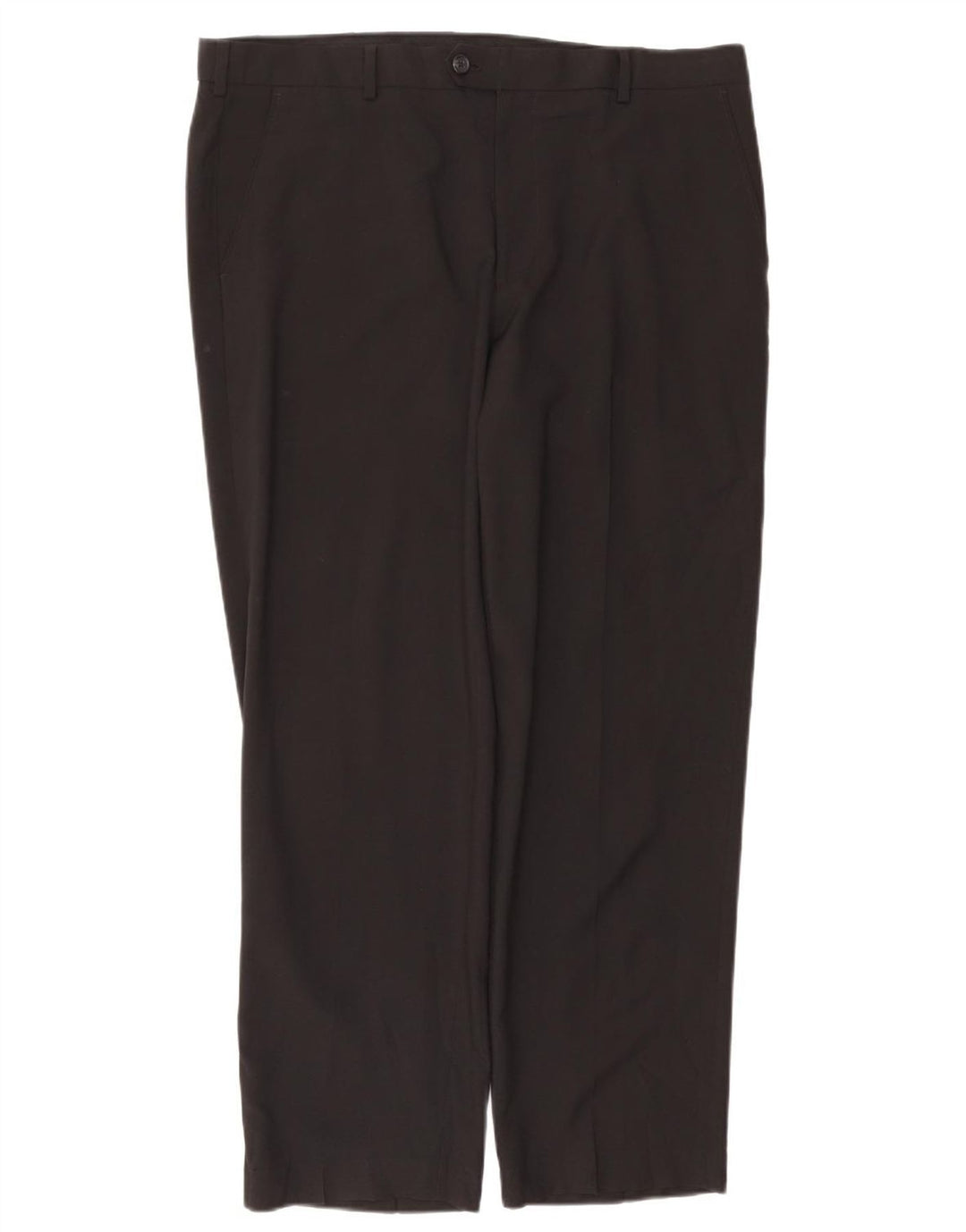 Izod Straight Suit Bukser til mænd W38 L30 Sort polyester