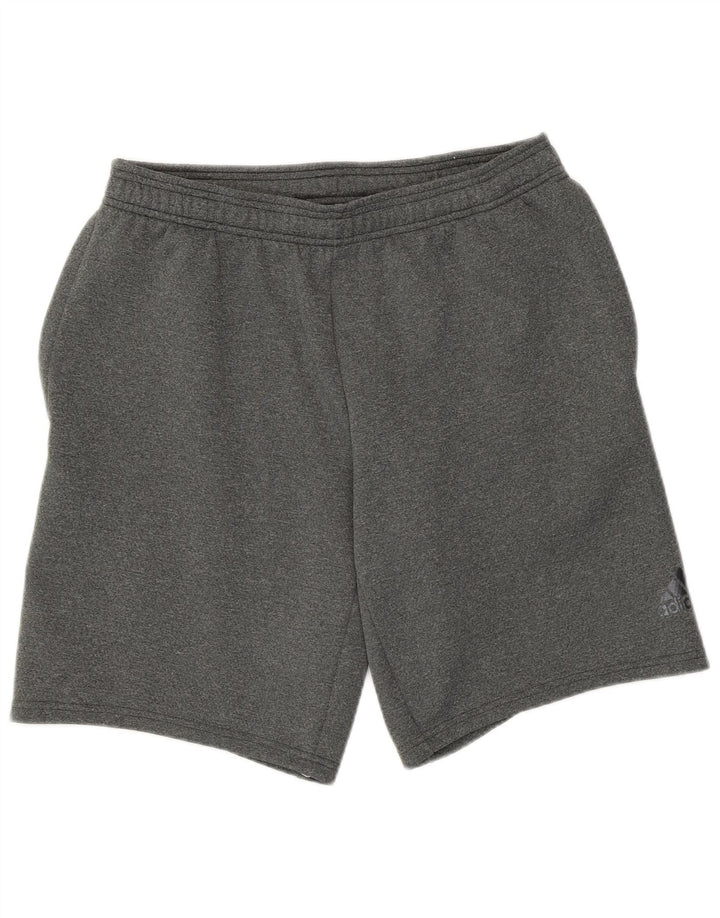 Adidas Herre Climalite Sportshorts mellemgrå polyester