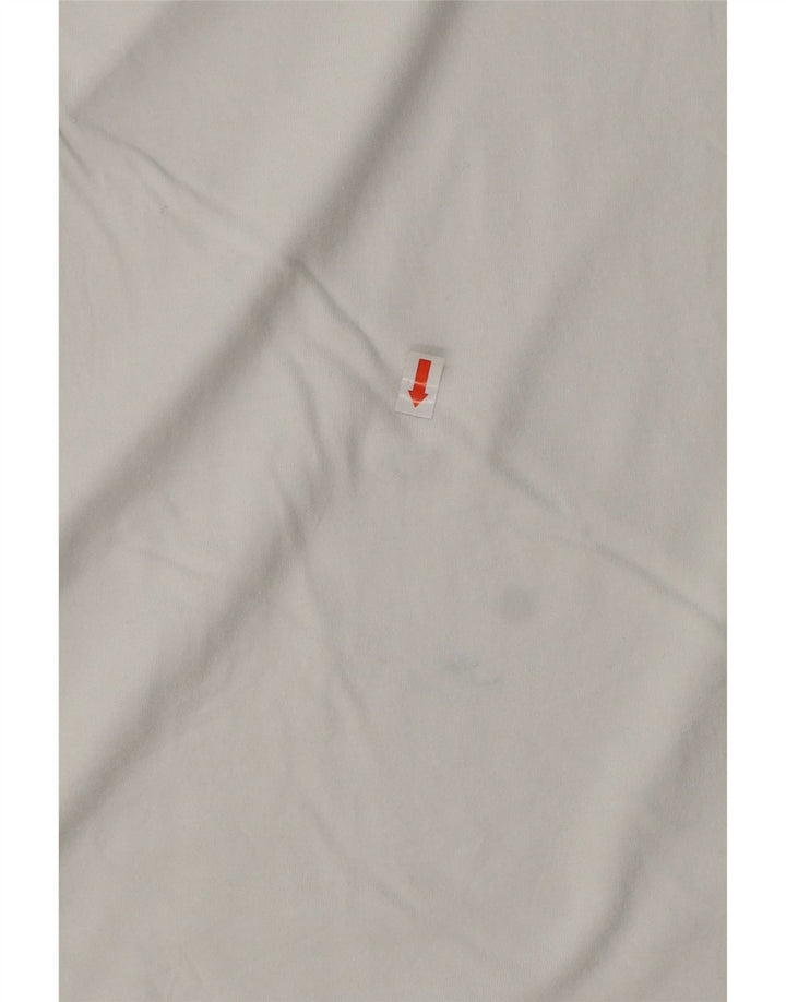 Reebok Herre grafisk T-shirt Top Stor hvid bomuld