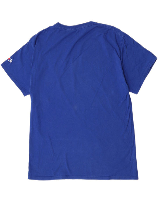 Champion Herre grafisk T-shirt Top Medium Blue