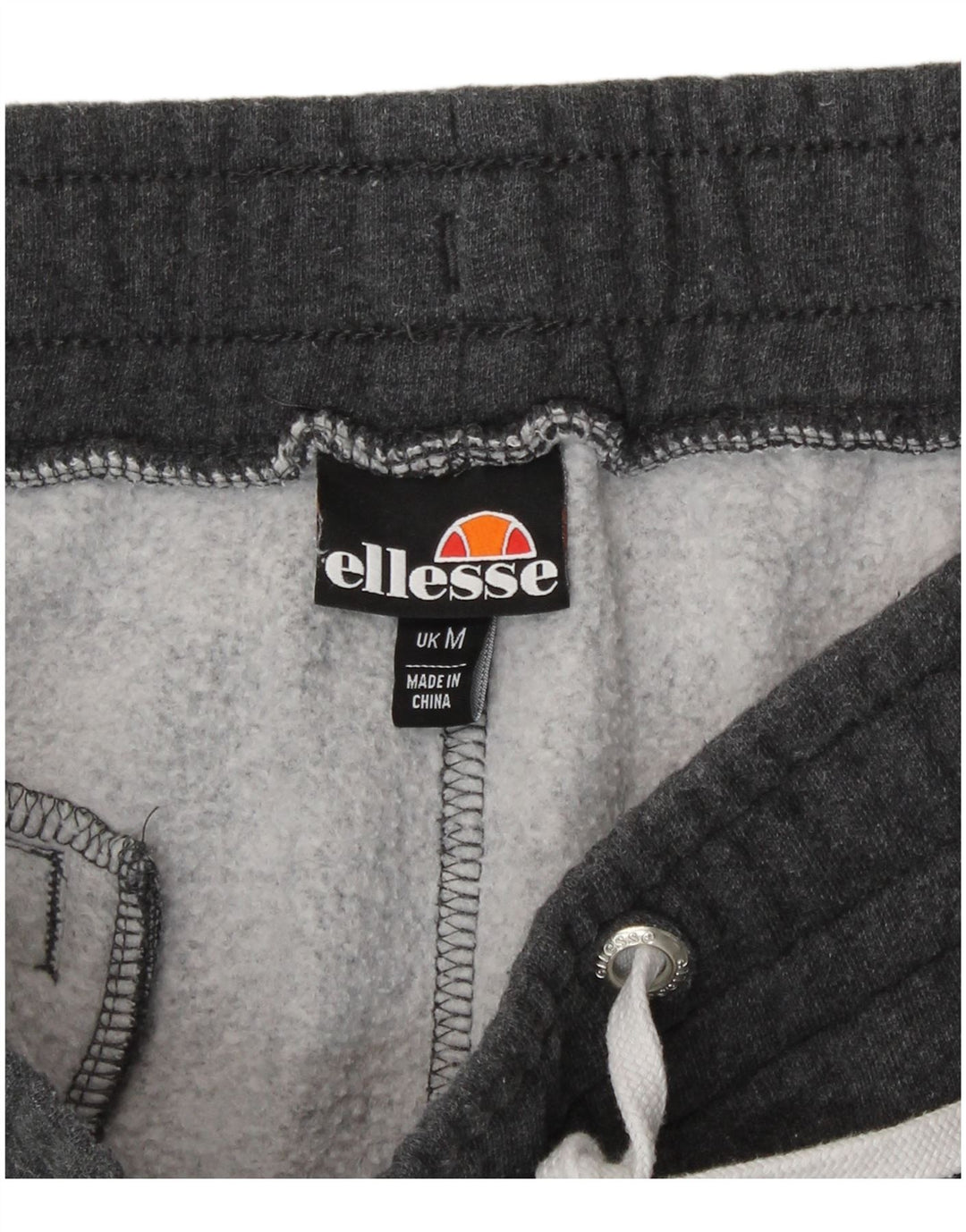 Ellesse Herre grafiske sportsshorts mellemgrå bomuld