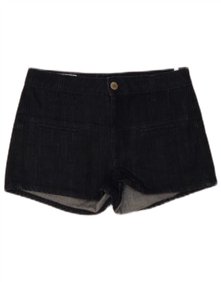 Dondup Dame Denim Shorts W27 Medium Navy Blue Bomuld