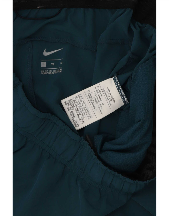 Nike herre Dri Fit sportsshorts XL blå polyester