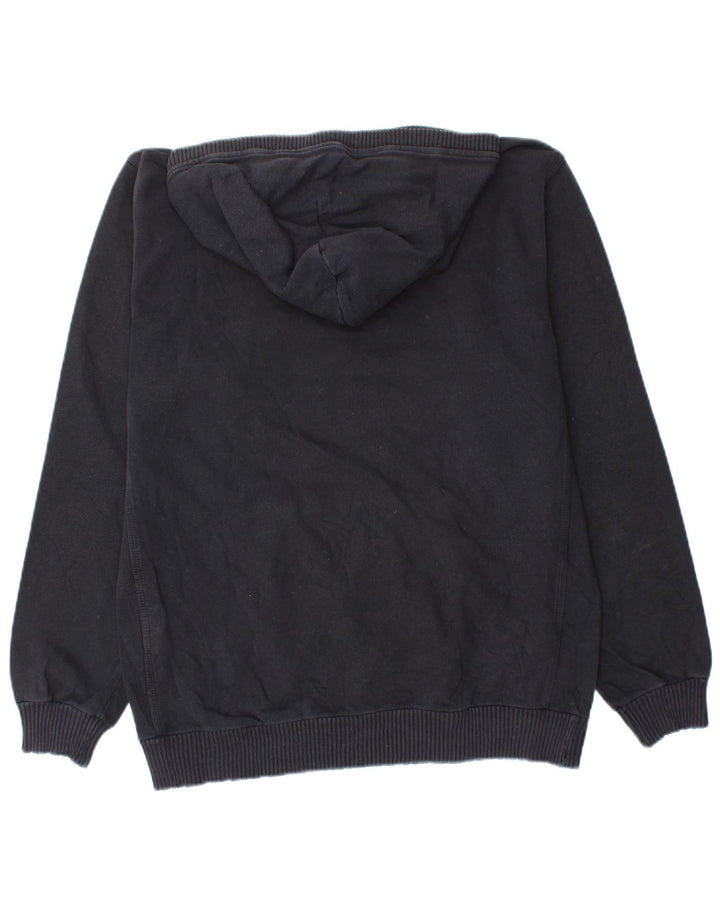 CHAMPION Grafisk hættetrøje til mænd Stor sort bomuld