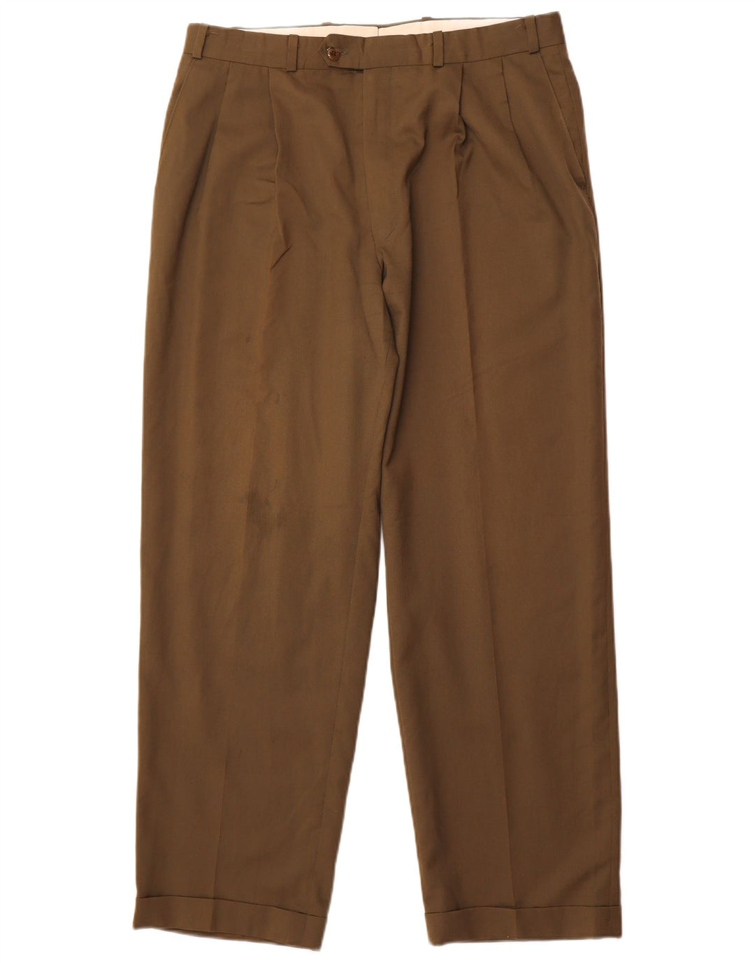 Chaps Herre Pegged Suit Bukser W34 L30 Grøn uld