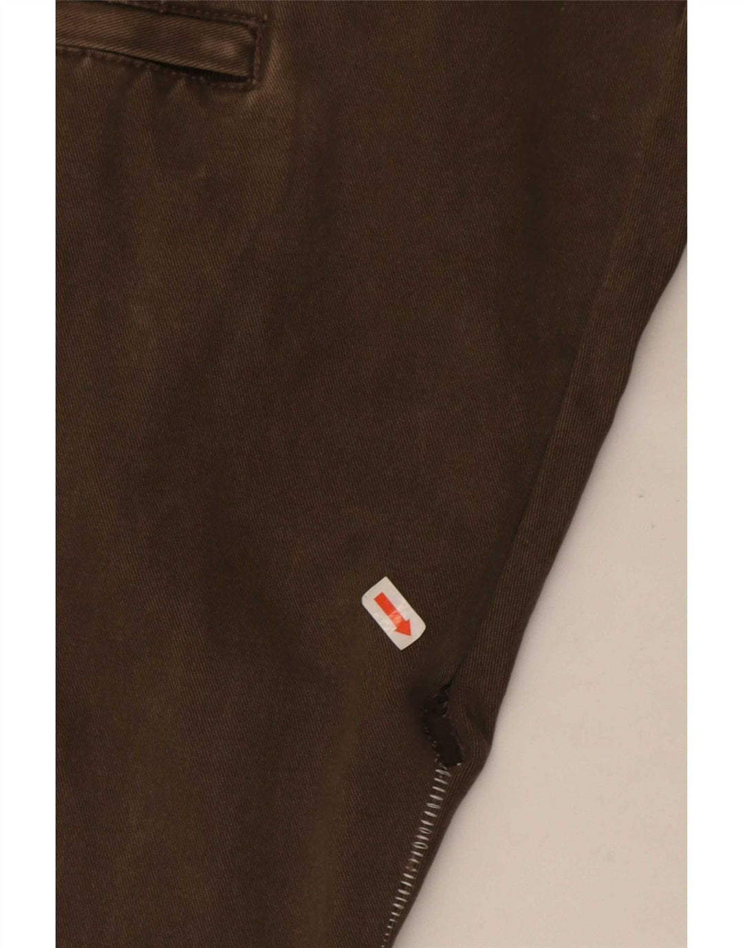 Bromfield Herre Straight Cargo Bukser IT 48 Medium W30 L27 Brun Bomuld