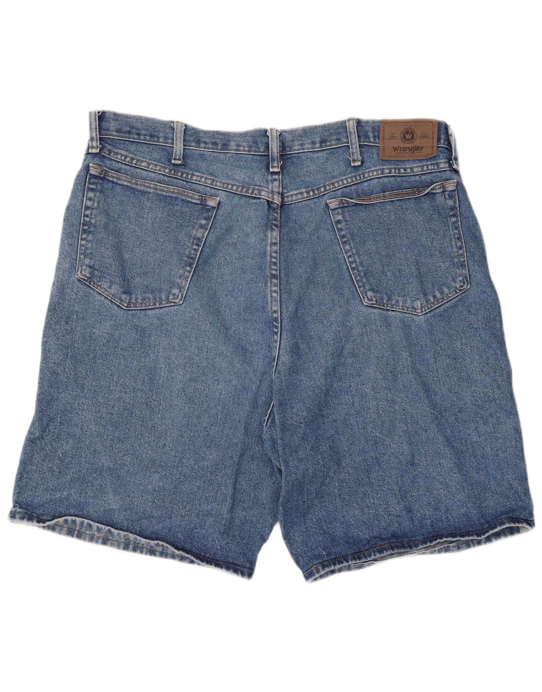 WRANGLER Denimshorts til mænd W38 XL Blå Bomuld