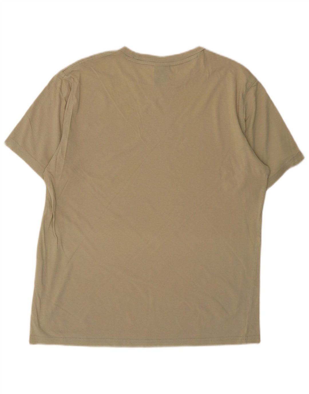 Champion Herre grafisk T-shirt Top Lille Beige Bomuld