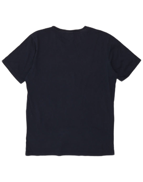 Champion drenge grafisk T-shirt top 15-16 år 2XL marineblå bomuld