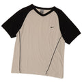 Nike T-shirt top til mænd UK 36/38 Small White Colourblock