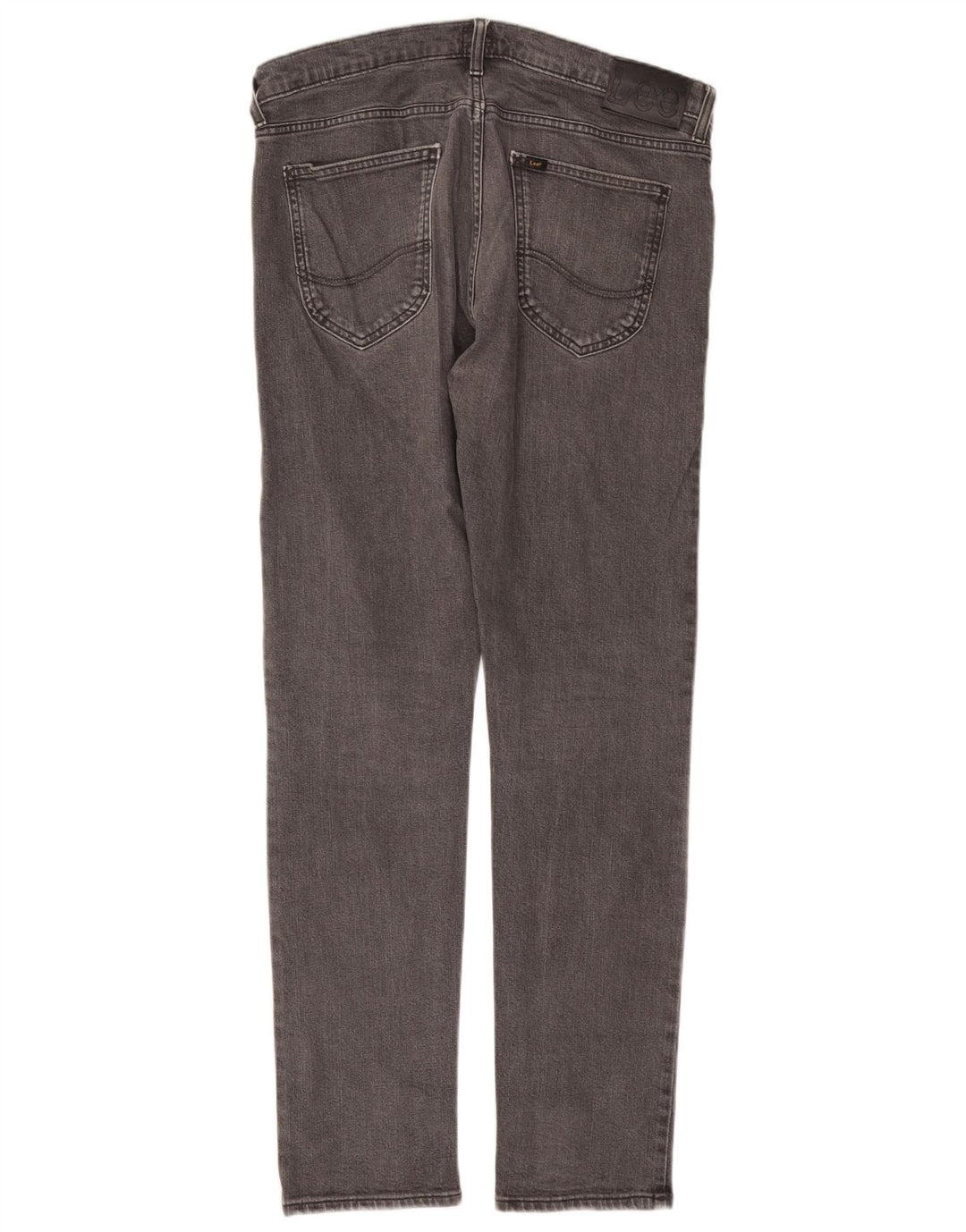 Lee Herre Luke Slim Jeans W34 L32 Grå Bomuld