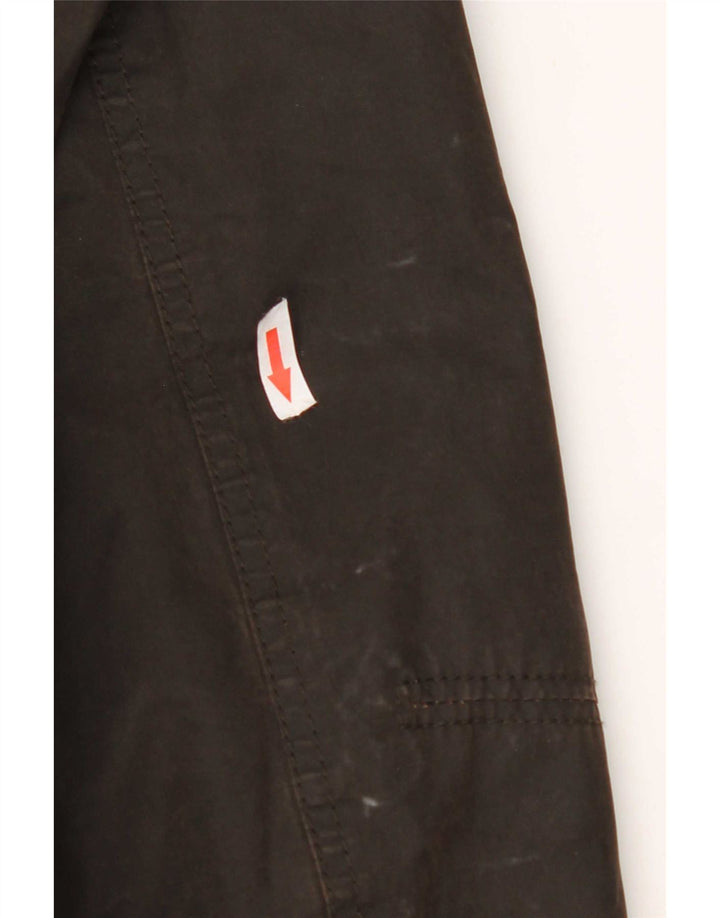 Pierre Cardin Herre polstret jakke IT 48 Medium Brun Bomuld