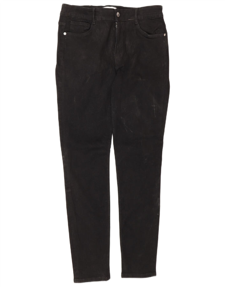 Zara Dame Skinny Jeans EU 40 Medium W30 L30 Sort