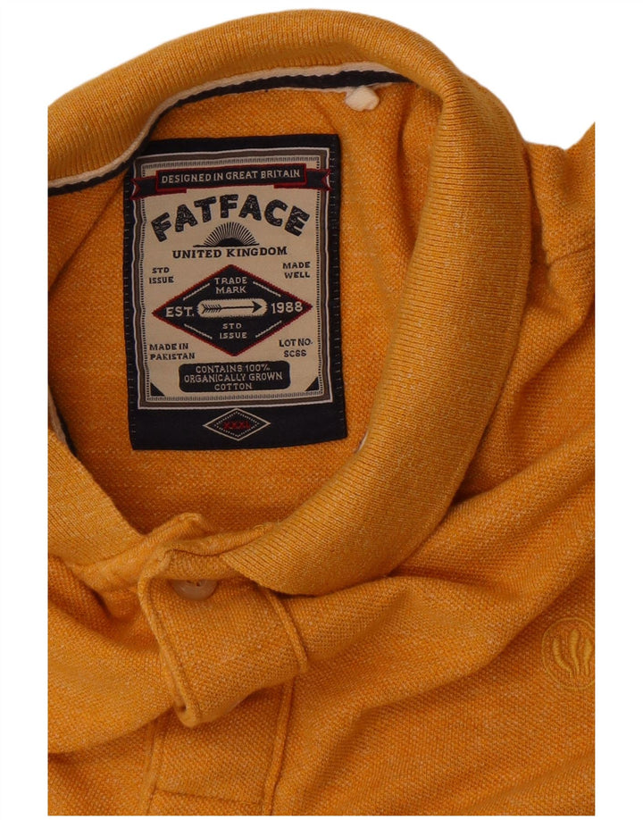 Fat Face Herre Polo Shirt 3XL Gul Bomuld