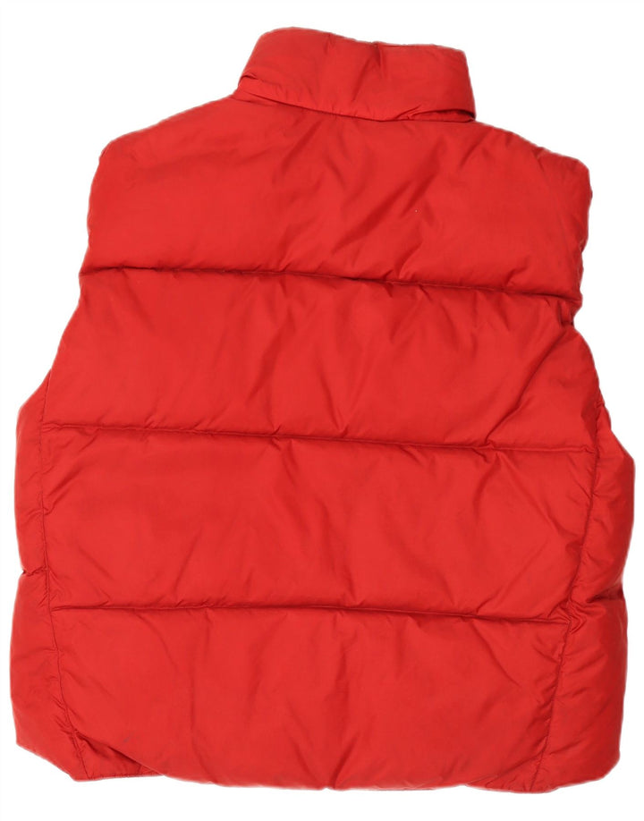 Gap Herre Polstret Gilet UK 40 Large Rød Nylon