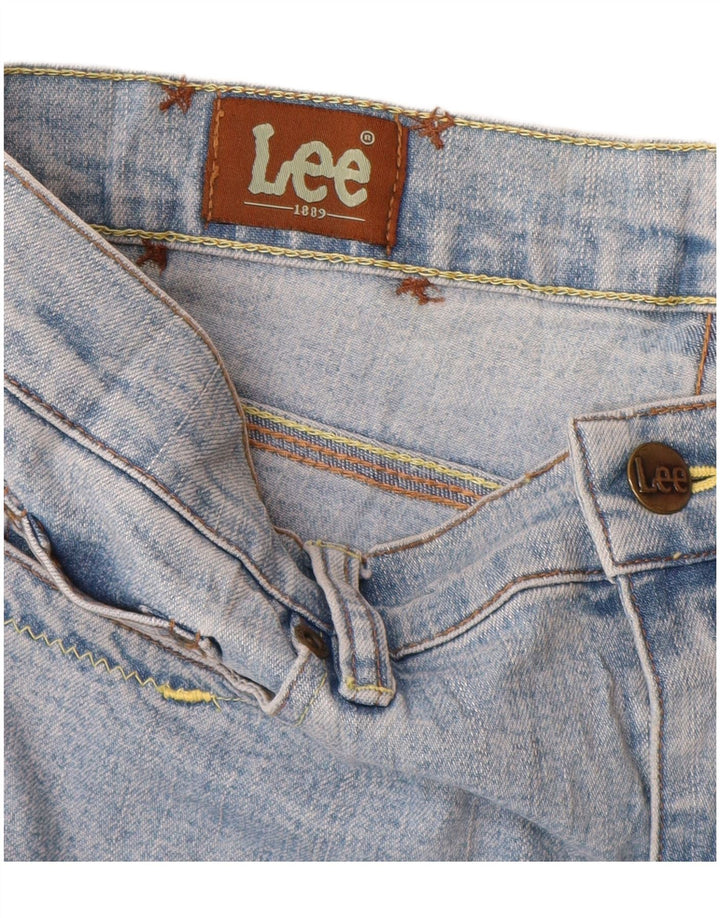 Lee Womens Cropped Jeans W32 L24 Blå