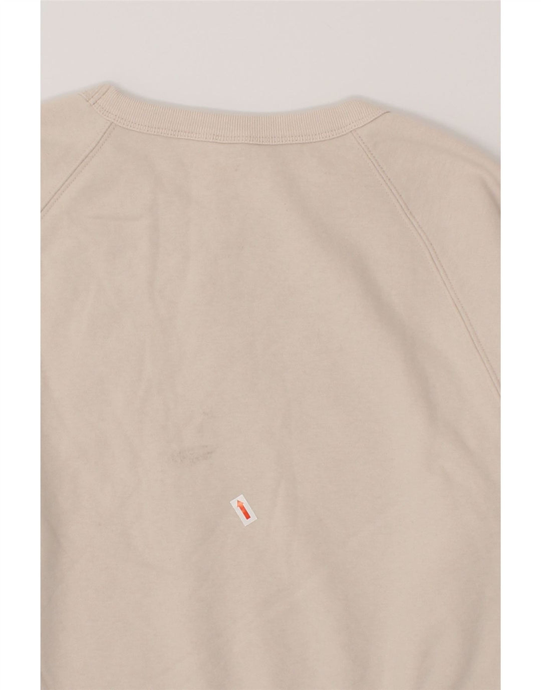 GAP Womens Oversized Graphic Sweatshirt Jumper UK 10 Small Beige Cotton Vintage Gap and Second-Hand Gap from Messina Hembry 