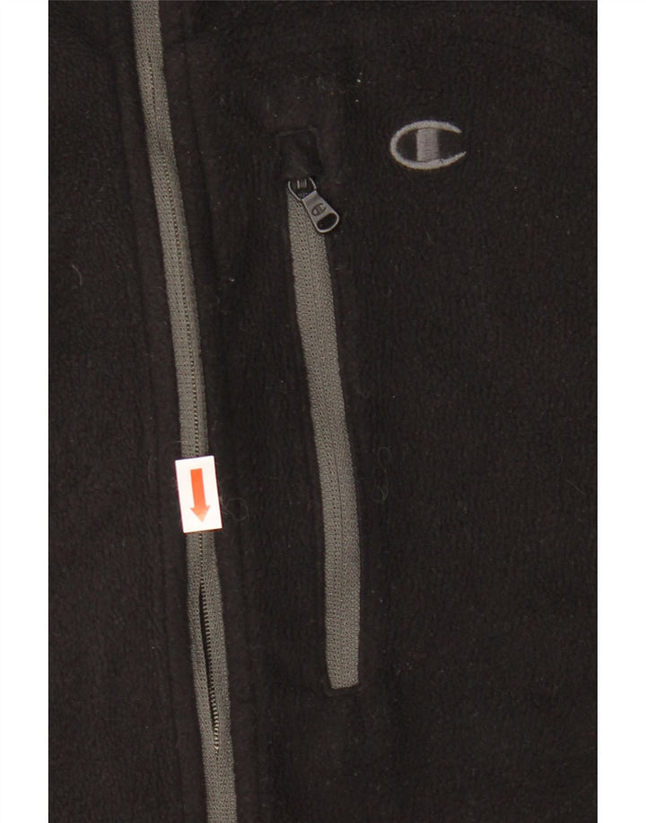 CHAMPION Dame Fleecejakke UK 14 Medium Sort