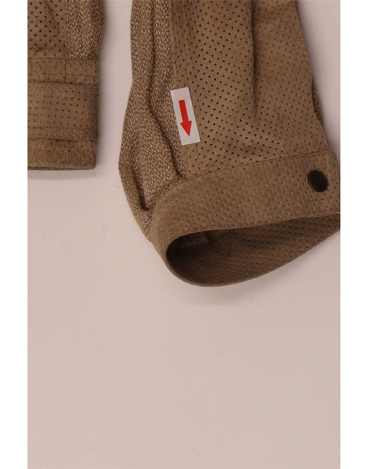 Breco's bomberjakke til mænd IT 50 Large Brown Linen