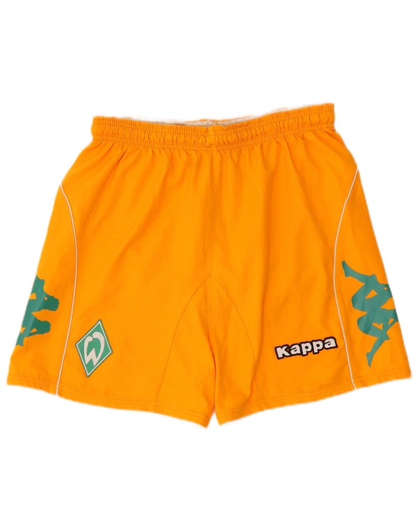KAPPA Herre grafiske sportsshorts Medium orange polyester