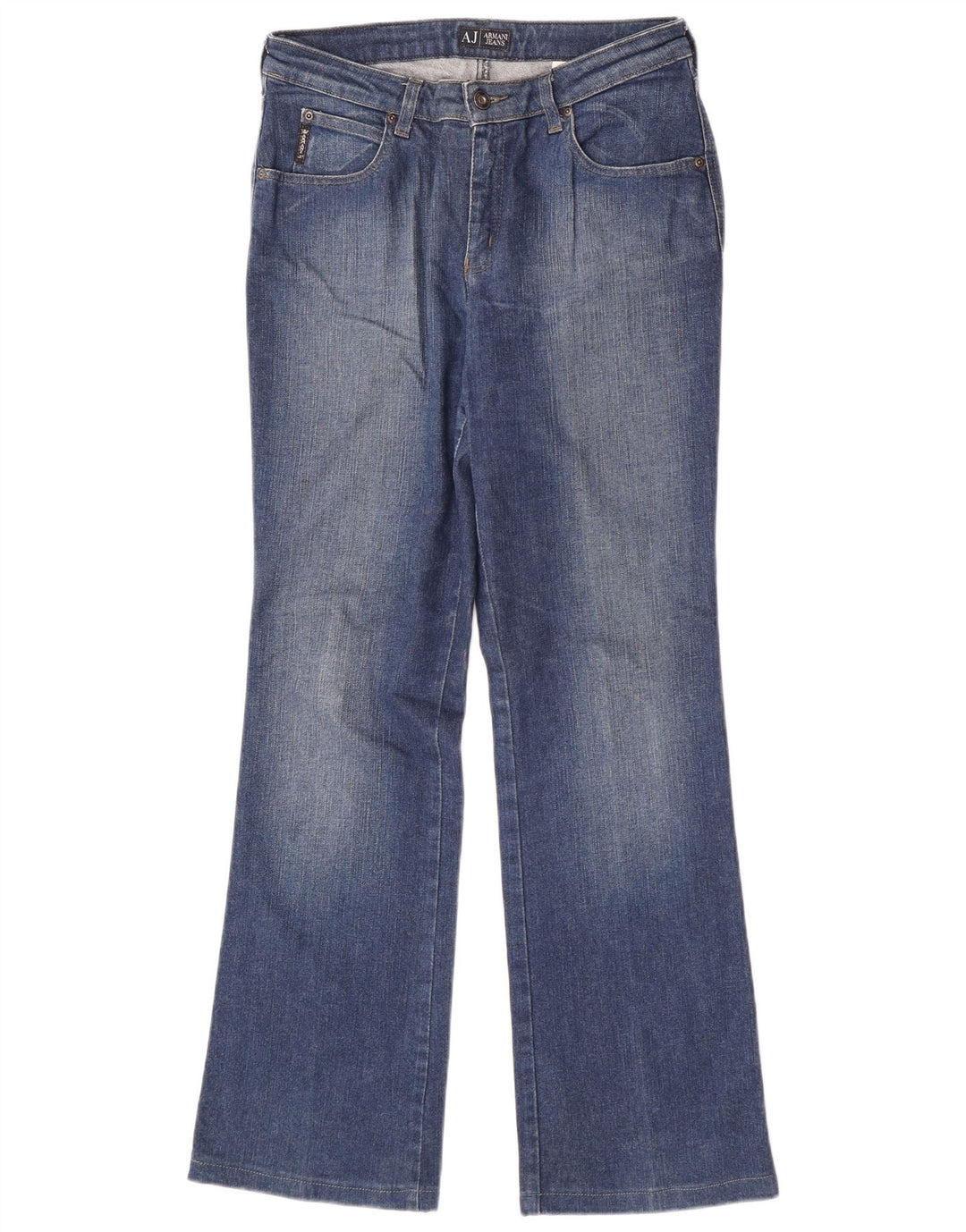 Armani Dame Bootcut Jeans W31 L31 Blå Bomuld