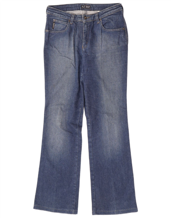 Armani Dame Bootcut Jeans W31 L31 Blå Bomuld