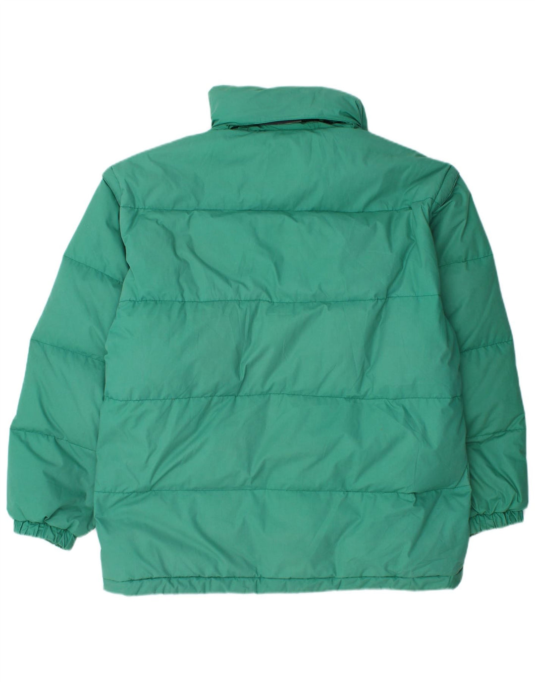 Ciesse Piumini Herre Hætte Vatteret Jakke IT 52 Stor Grøn Polyester Moderne