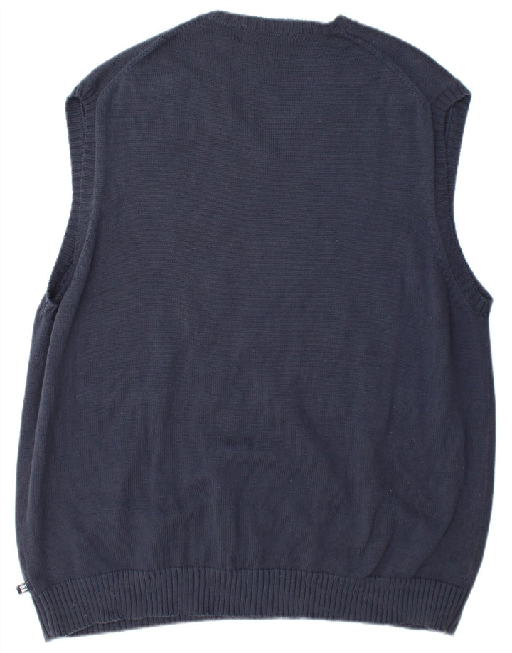 Marks & Spencer Herrevest Tank Top XL Marineblå Bomuld