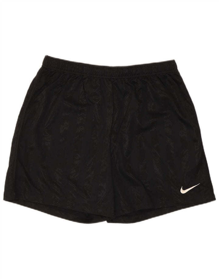 Nike Sportsshorts til mænd mellem sort stribet polyester