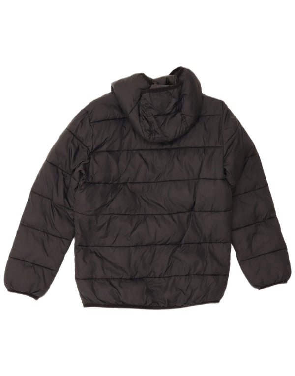 Under Armour drenge hættepolstret jakke 12-13 år sort nylon
