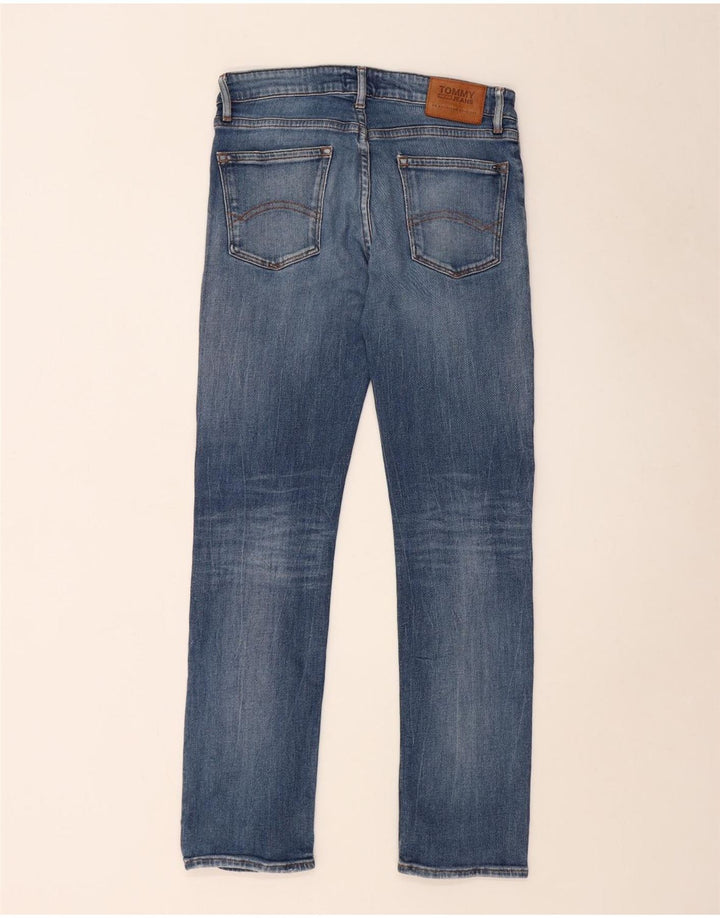 Tommy Hilfiger Herre Ryan Straight Jeans W32 L42 Blå Bomuld