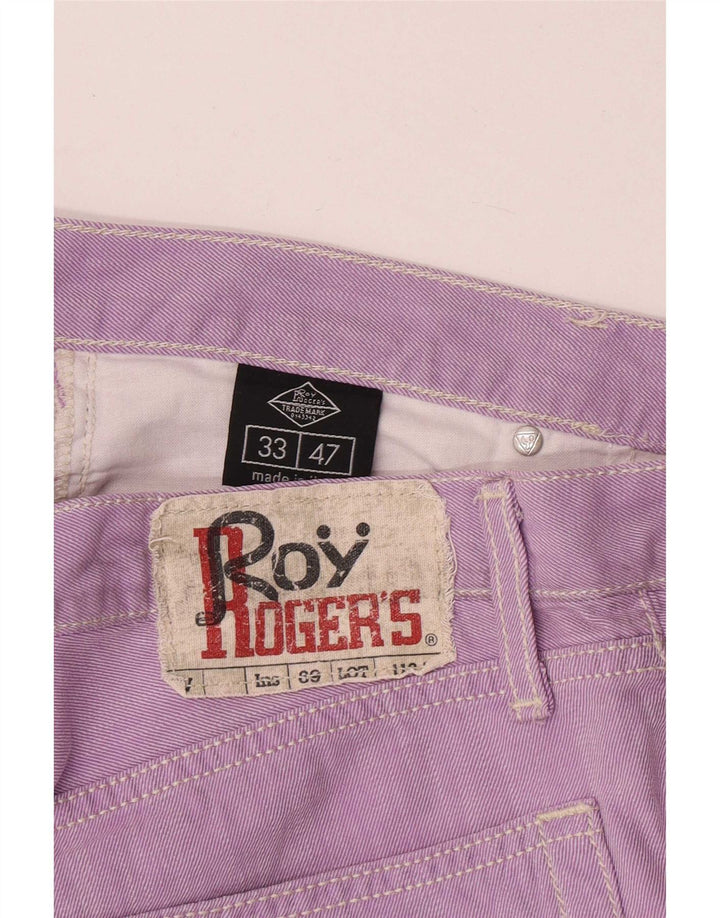 Roy Rogers Dame Slim Jeans W33 L32 Lilla Bomuld