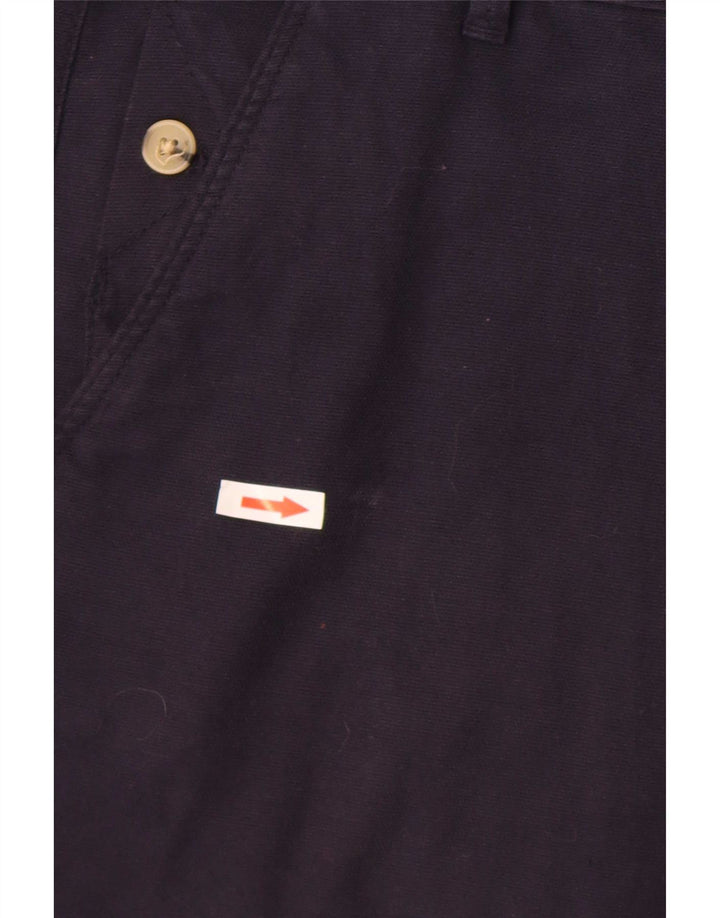 Zara Herre Sunset Chino Shorts EU 40 Medium W31 Navy Blue
