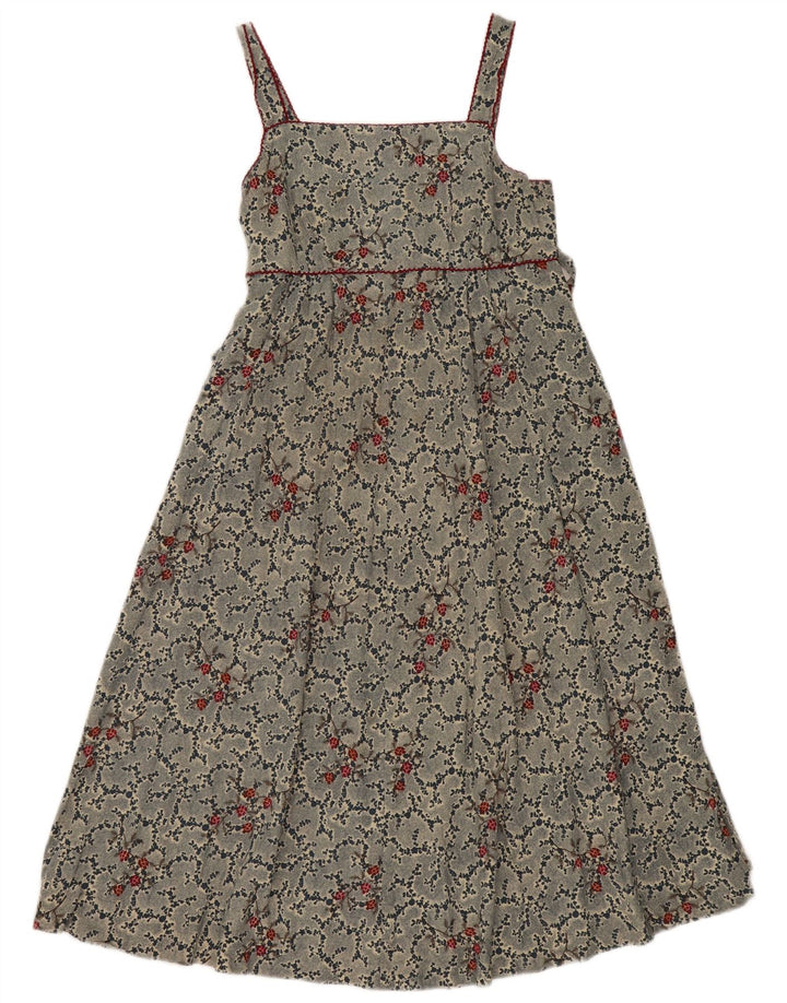 Selene Dame Sundress US 8 Medium Blue Floral