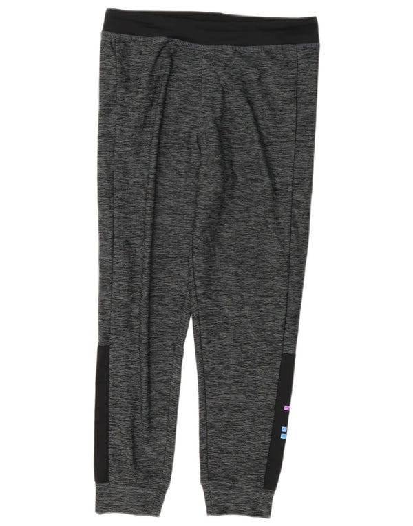 Adidas piger Climalite træningsdragt Bukser Joggers 13-14 år XL Grå