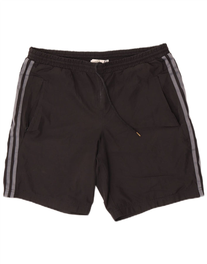 Adidas Herre Clima 365 Sportsshorts Medium Sort Colourblock Polyester