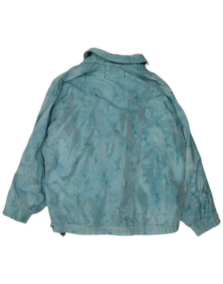 Emmegi Herre Pullover Skijakke UK 38 Medium Blue Geometrisk Polyamid