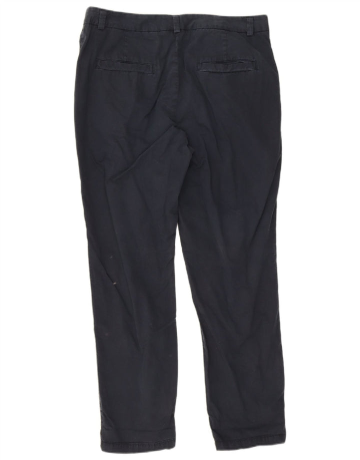 Marks & Spencer Chinobukser til kvinder UK 12 Medium W32 L26 Marineblå