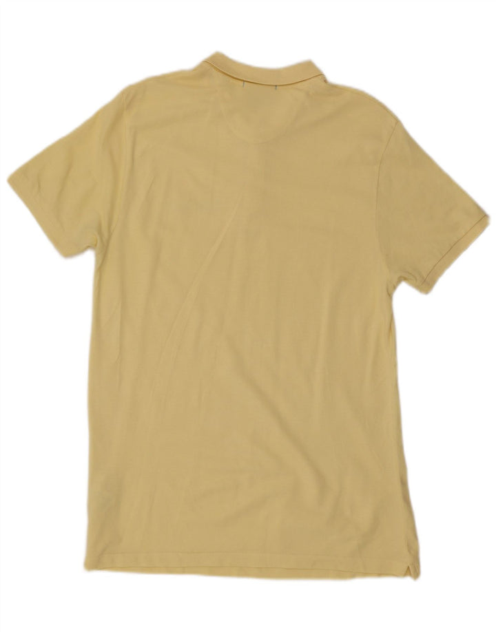Dkny Herre Polo Shirt Stor Gul Bomuld