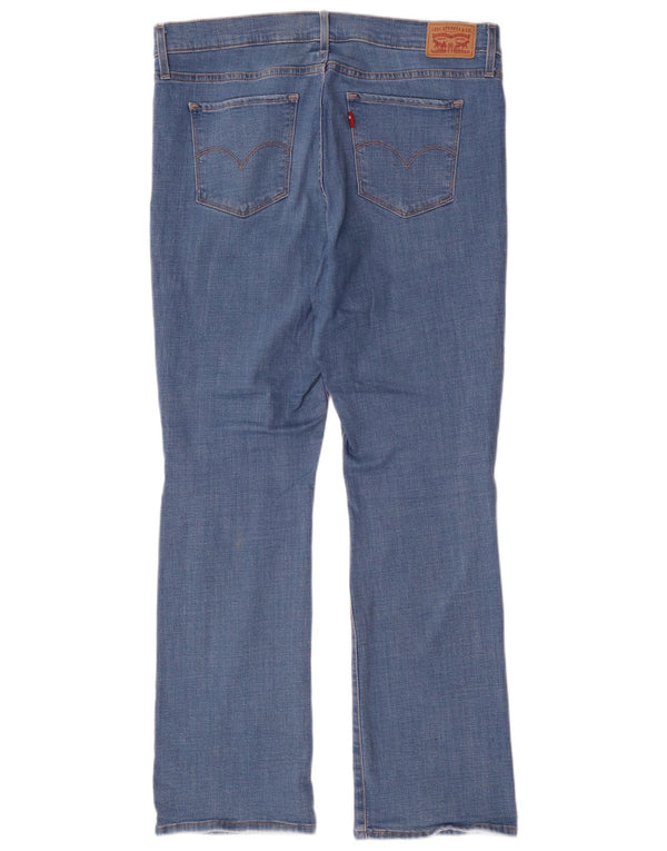 Levi's Dame 315 Shaping Bootcut Jeans W33 L32 Blå Bomuld